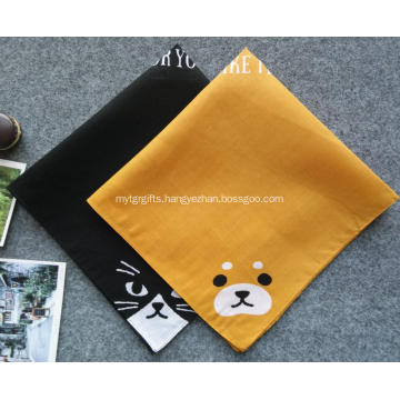 Promotional Female Printing Cotton Bandana